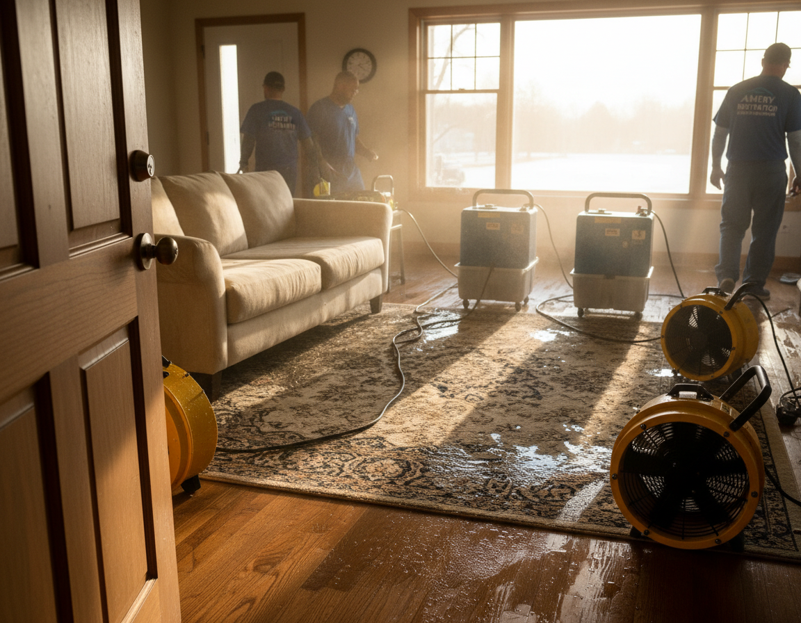 Water Damage Restoration in Amery WI