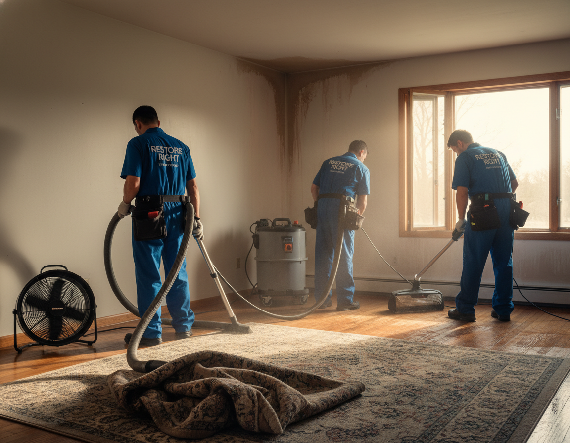 Water Damage Restoration in Frederic WI