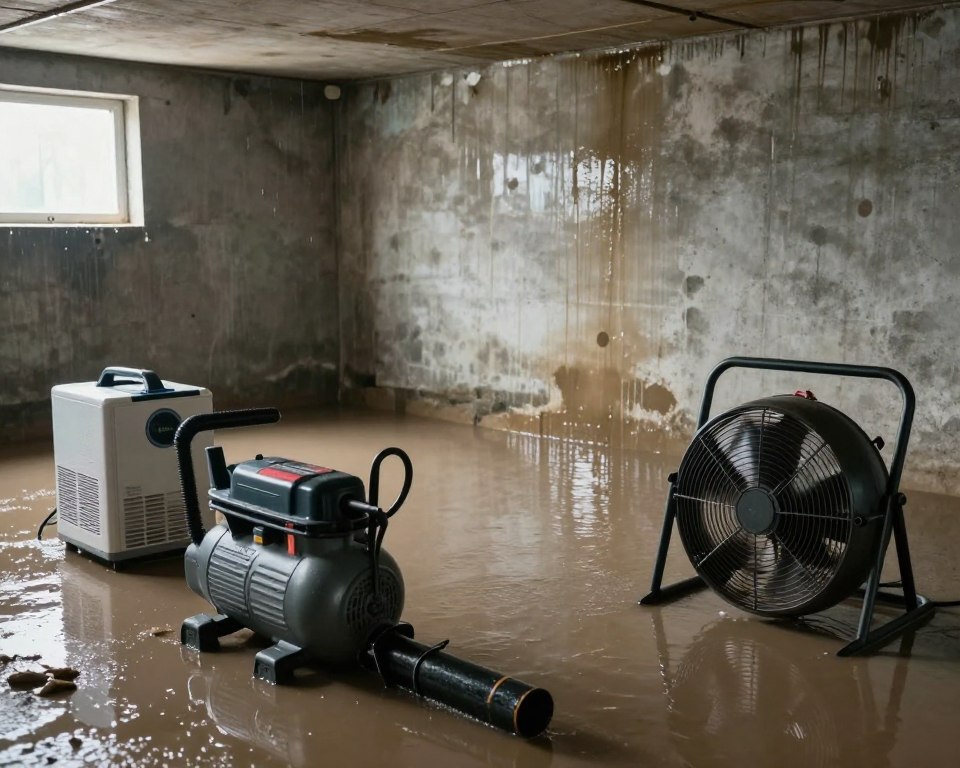 dealing with basement water damage