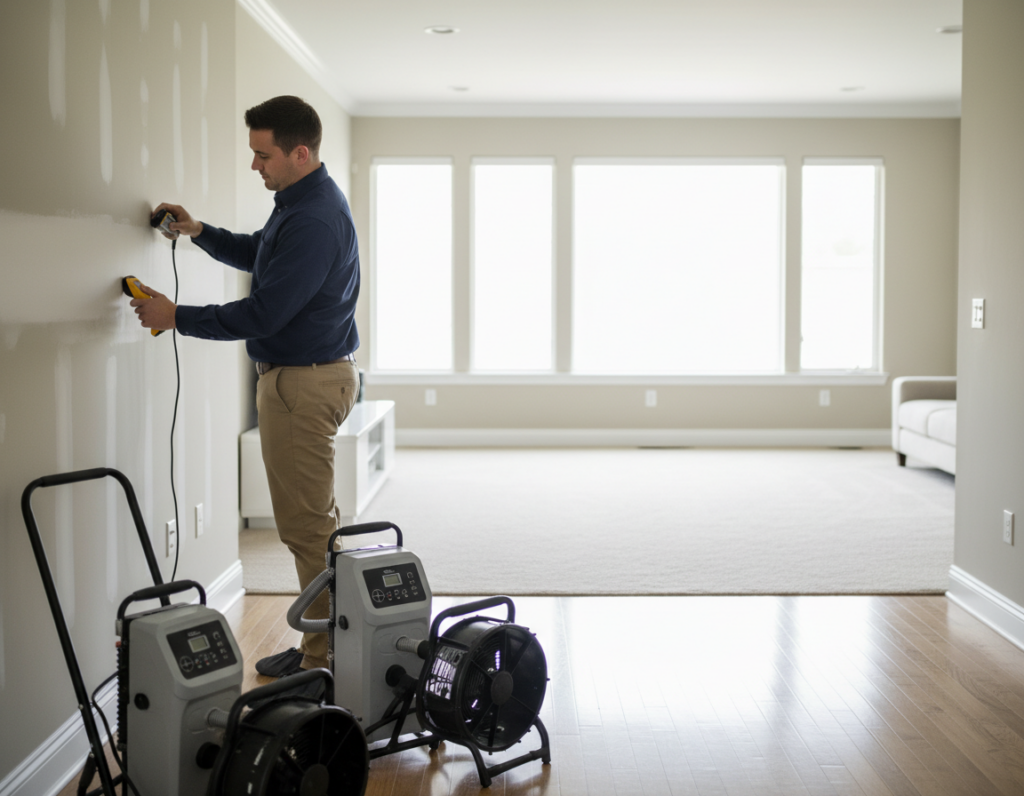 professional water damage restoration
