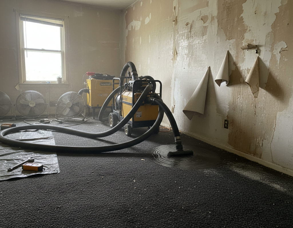 water damage restoration