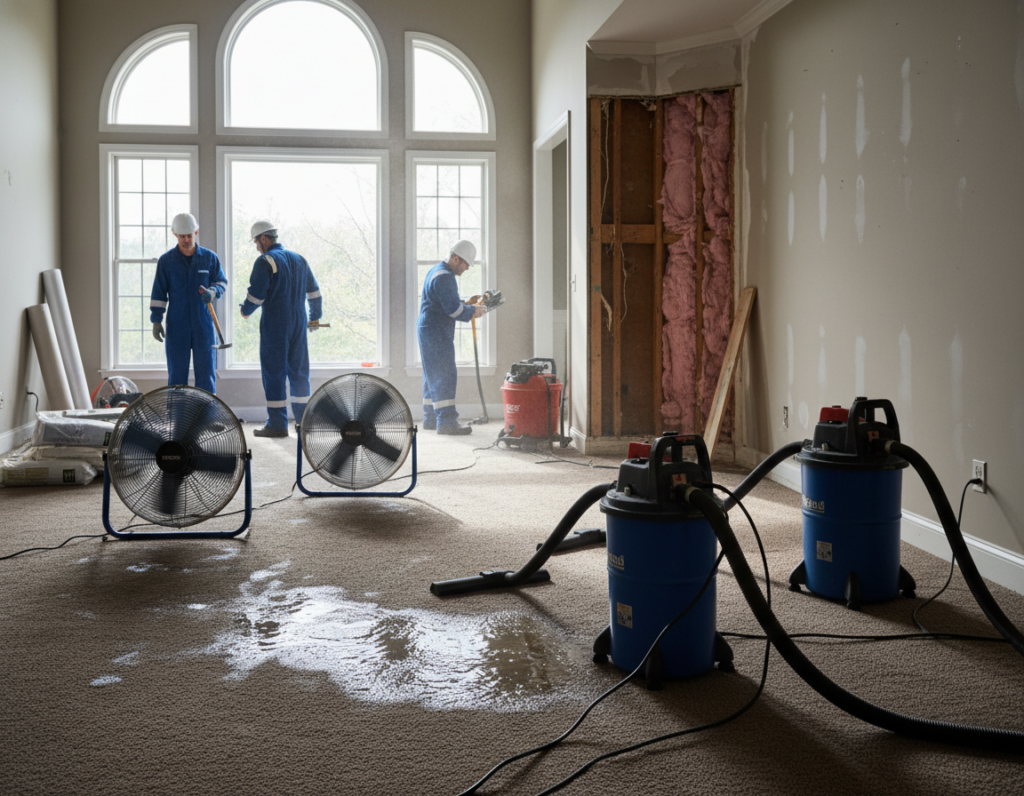 water damage restoration process water damage restoration process