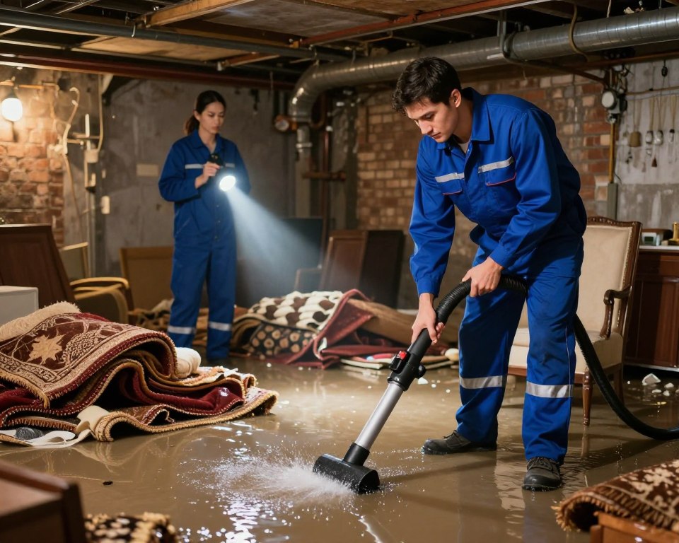 Basement Flood Cleanup Dover NH