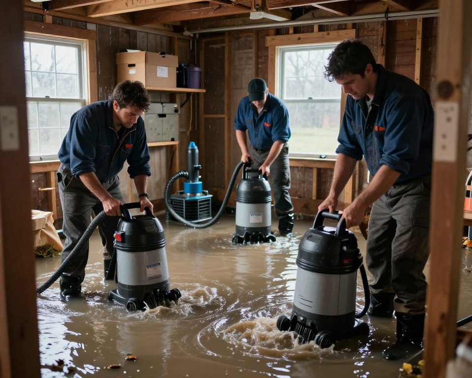 Basement Flood Cleanup Strafford County NH