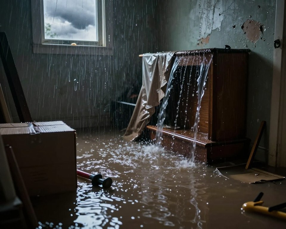 Flooded Basement After Storm NH