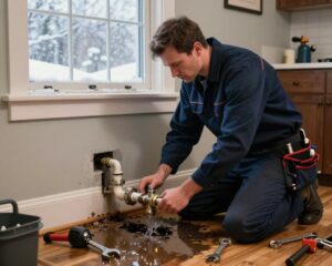 Frozen Pipe Water Damage Rochester NH