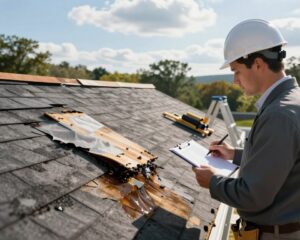 Roof Leak Water Damage Repair NH