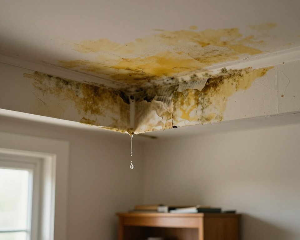 Signs of water damage Signs of water damage