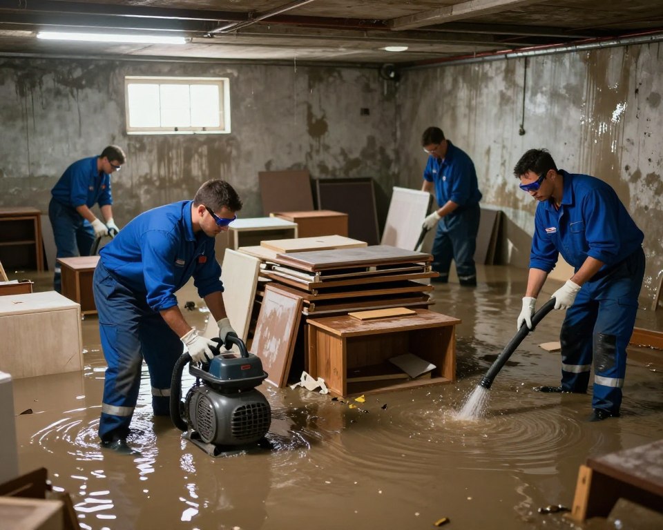 emergency flood cleanup