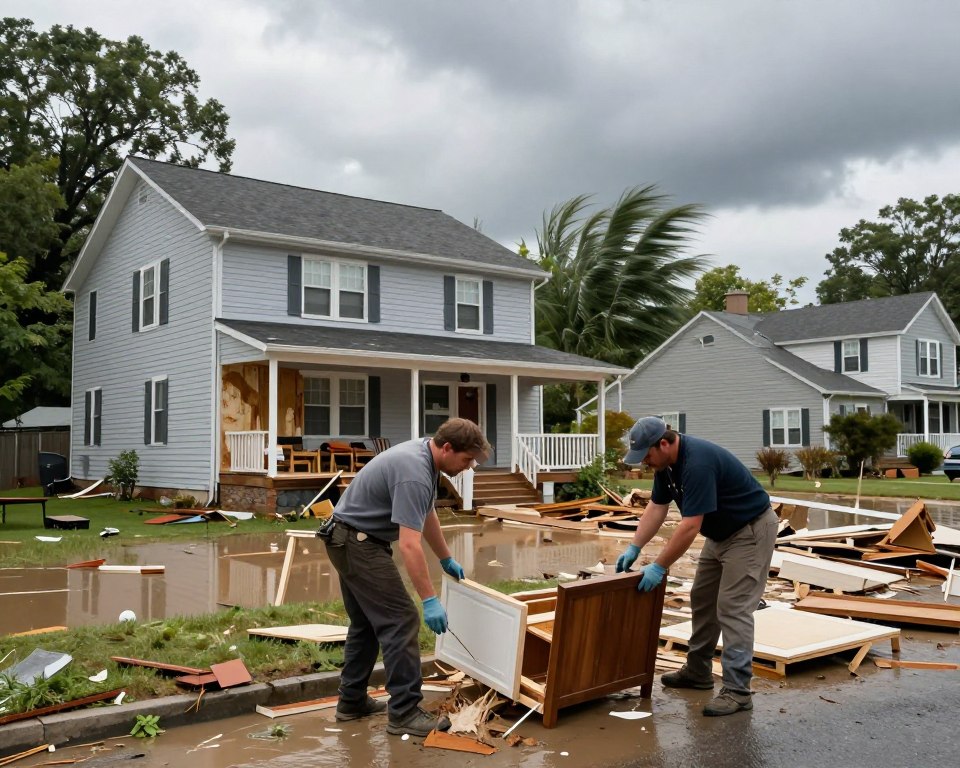 flood damage cleanup