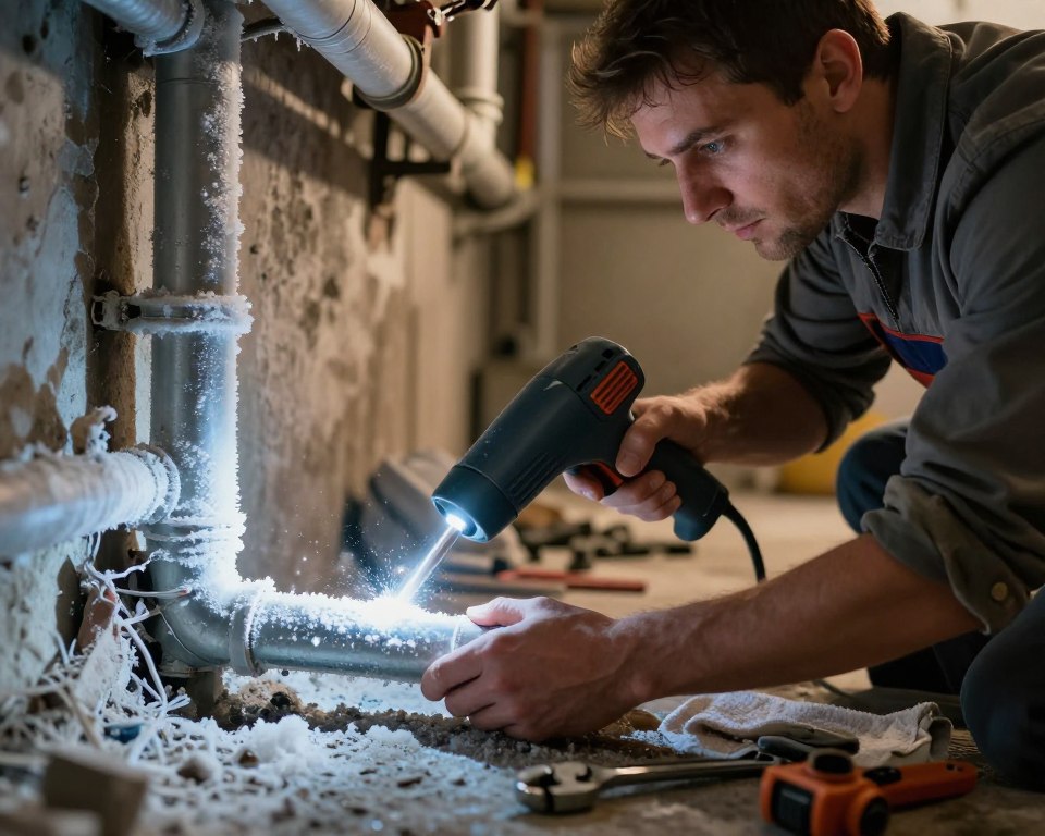 frozen pipe repair