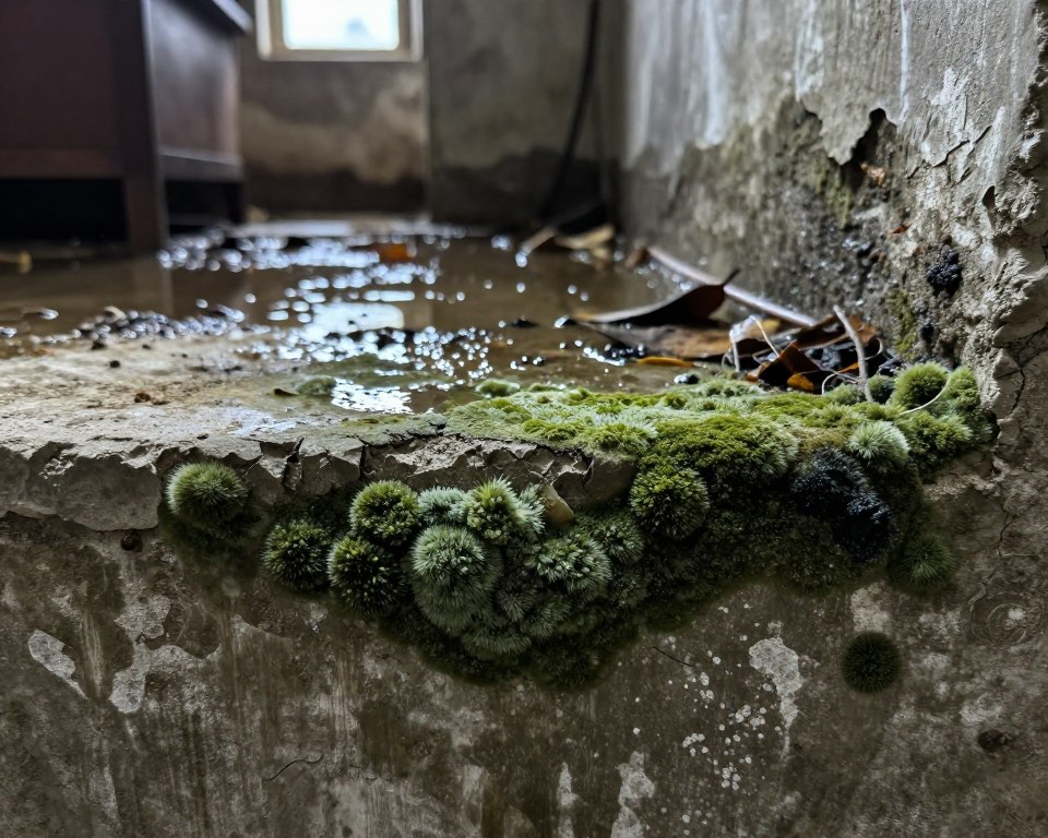 mold growth after flooding