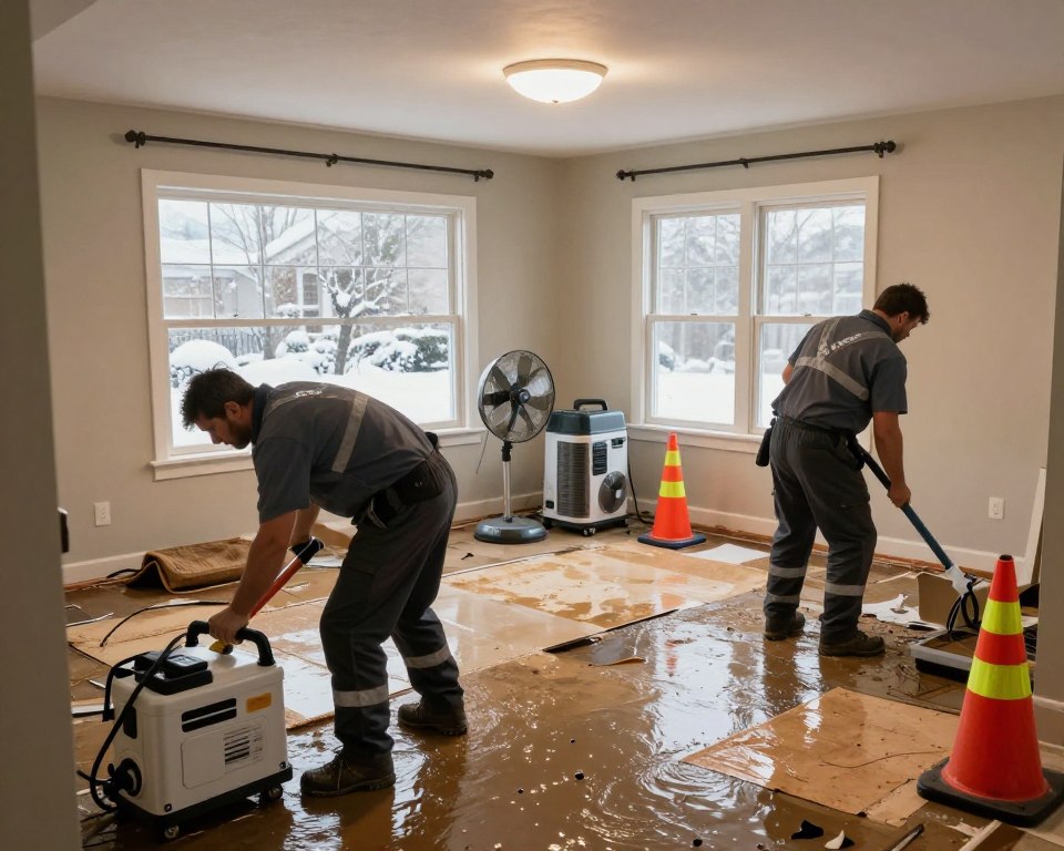 professional water damage cleanup