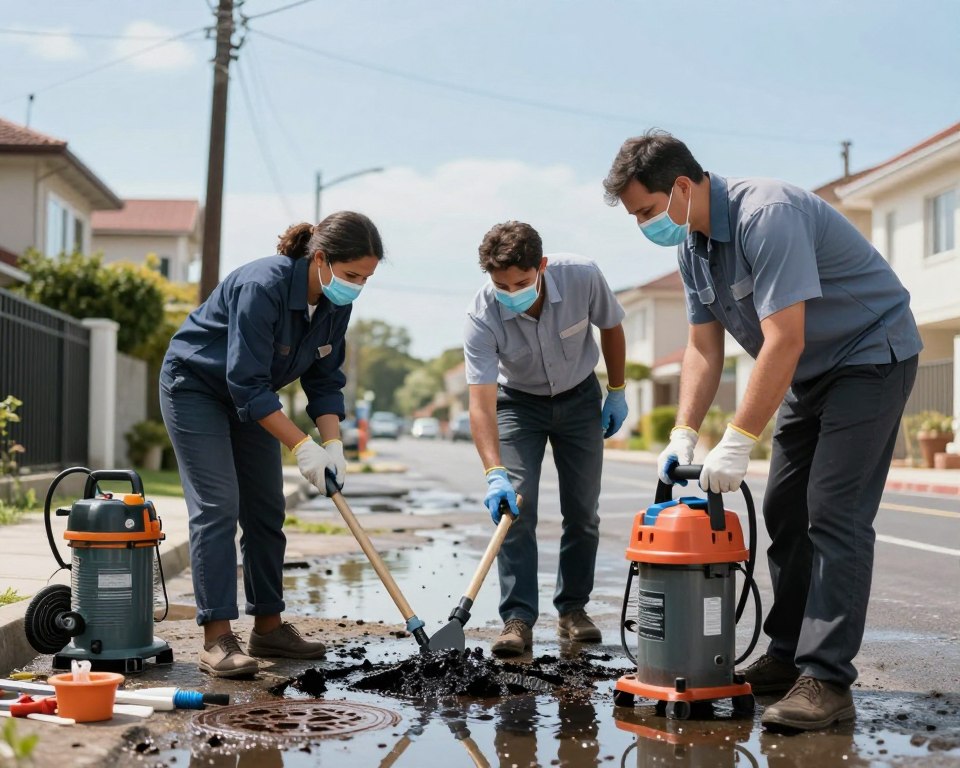 sewage cleanup experts