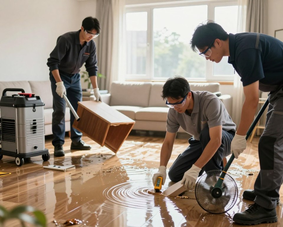 water damage cleanup services