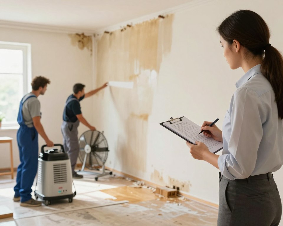 water damage restoration