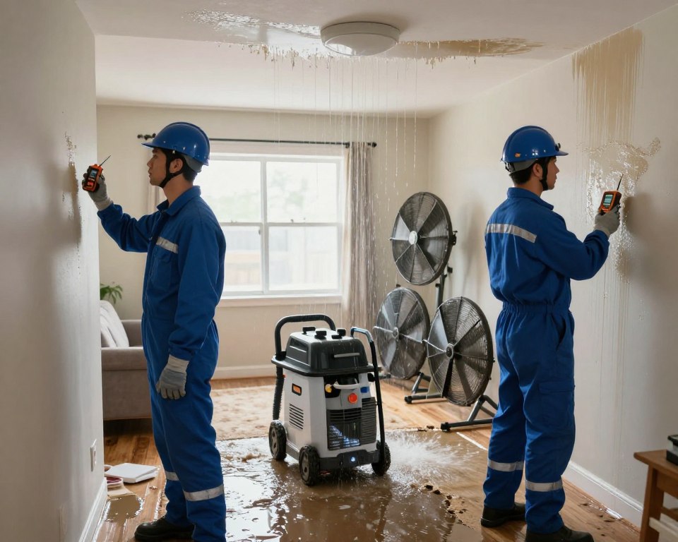 water damage restoration company