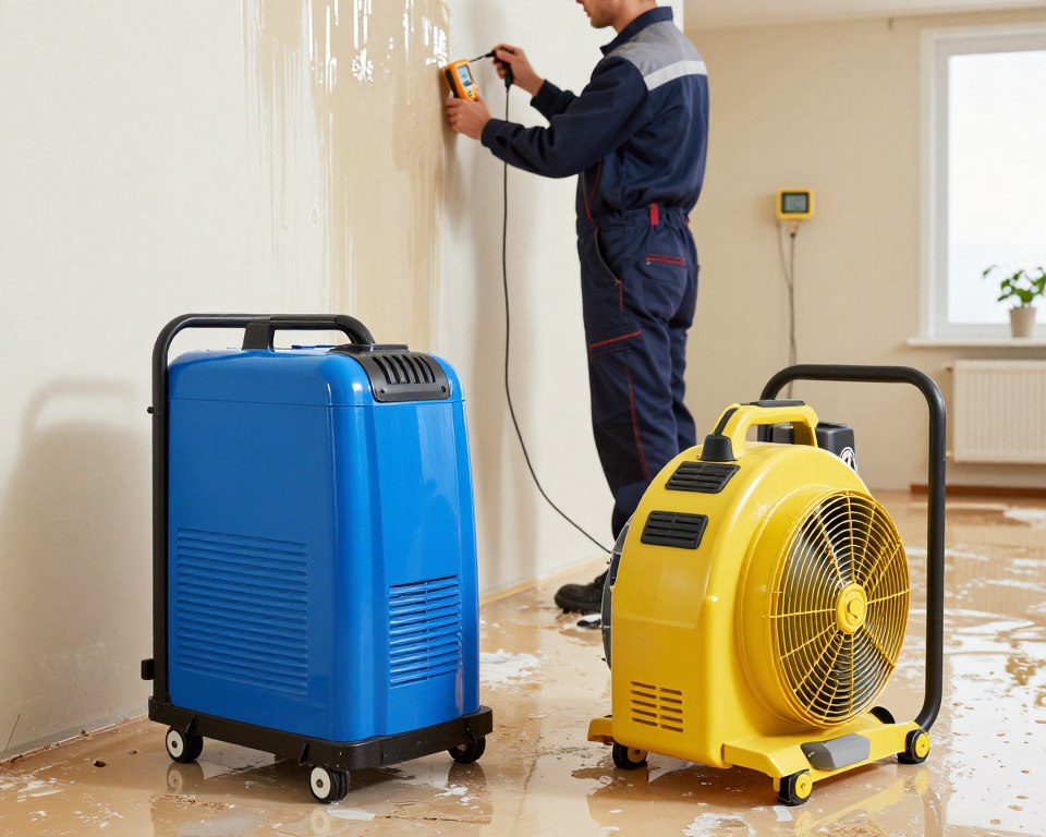 water damage restoration equipment