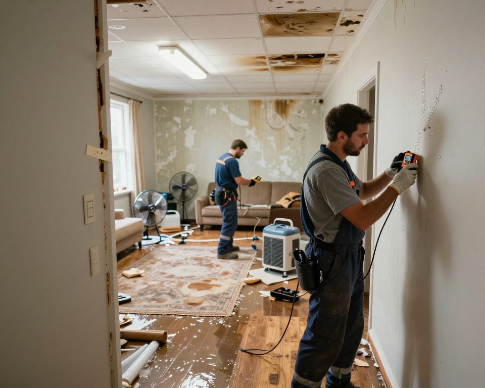 water damage restoration