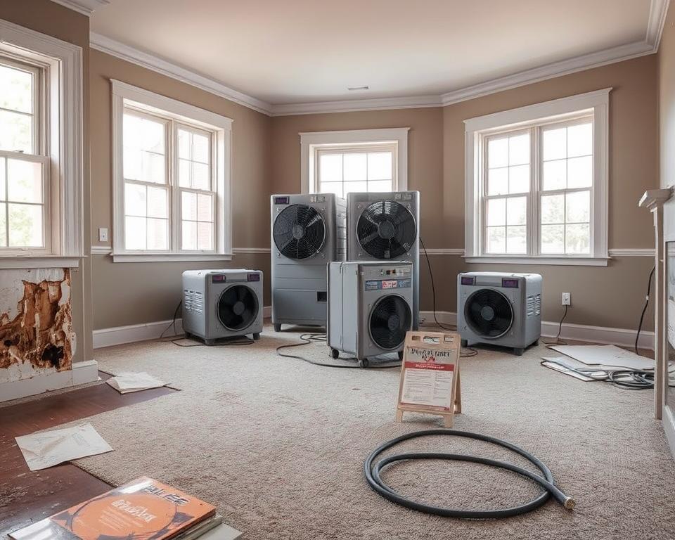 professional water damage restoration