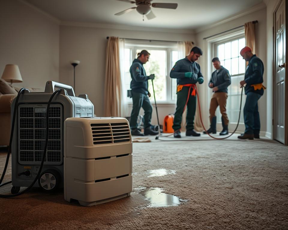 professional water damage restoration
