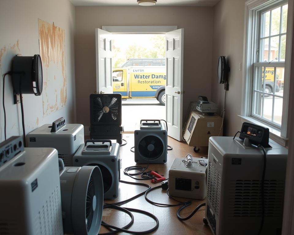 water damage restoration company