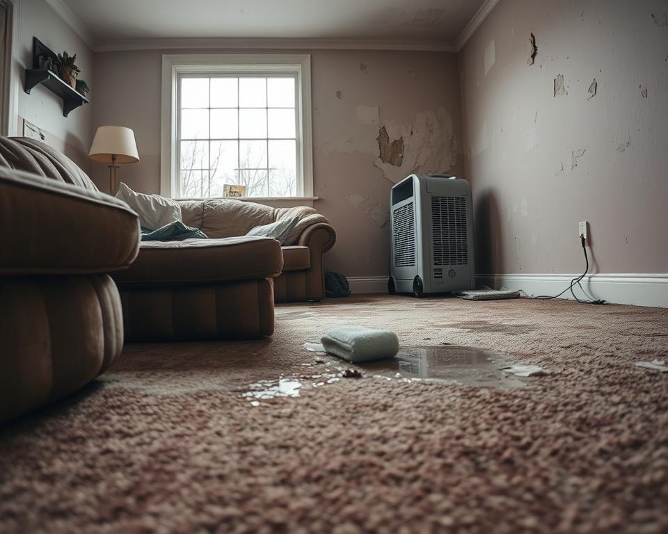 water damage restoration in Brentwood NH