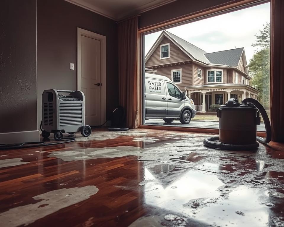 water damage restoration in Candia NH