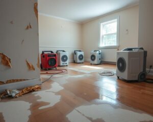 water damage restoration in Danville NH