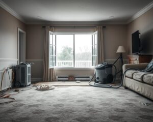 water damage restoration in Derry NH