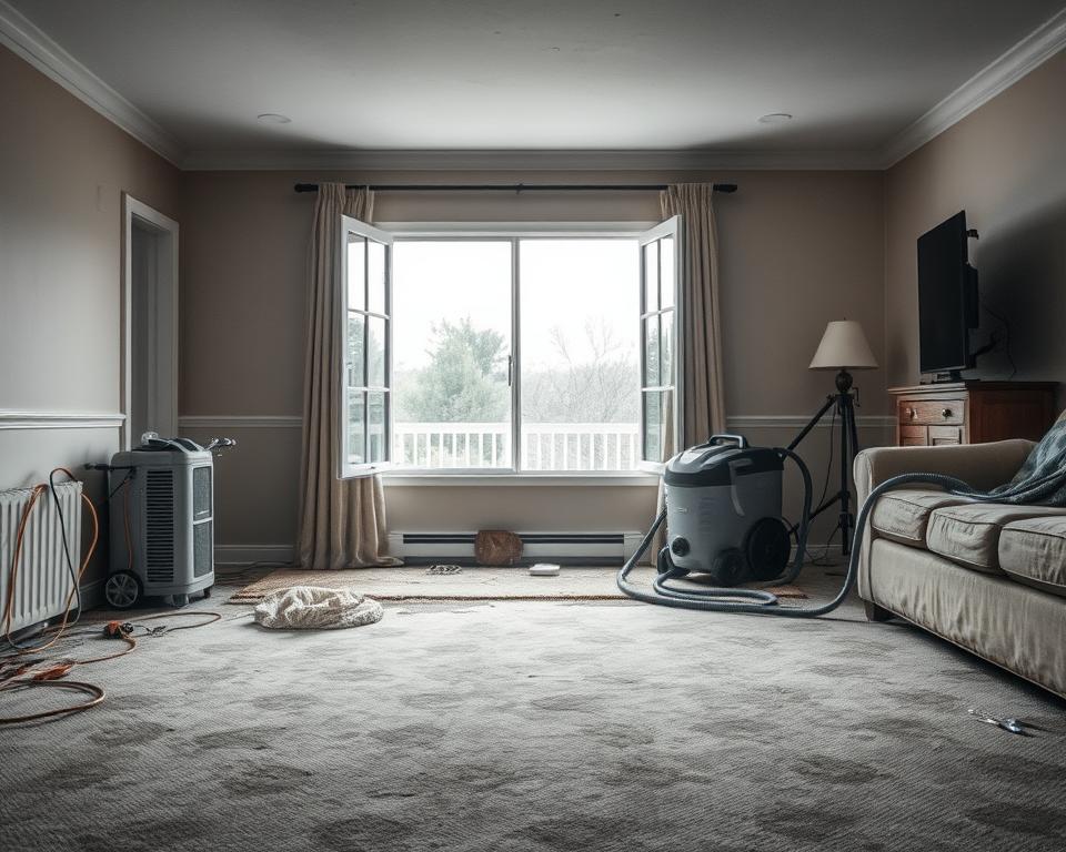 water damage restoration in Derry NH