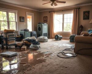 water damage restoration in Newfields NH