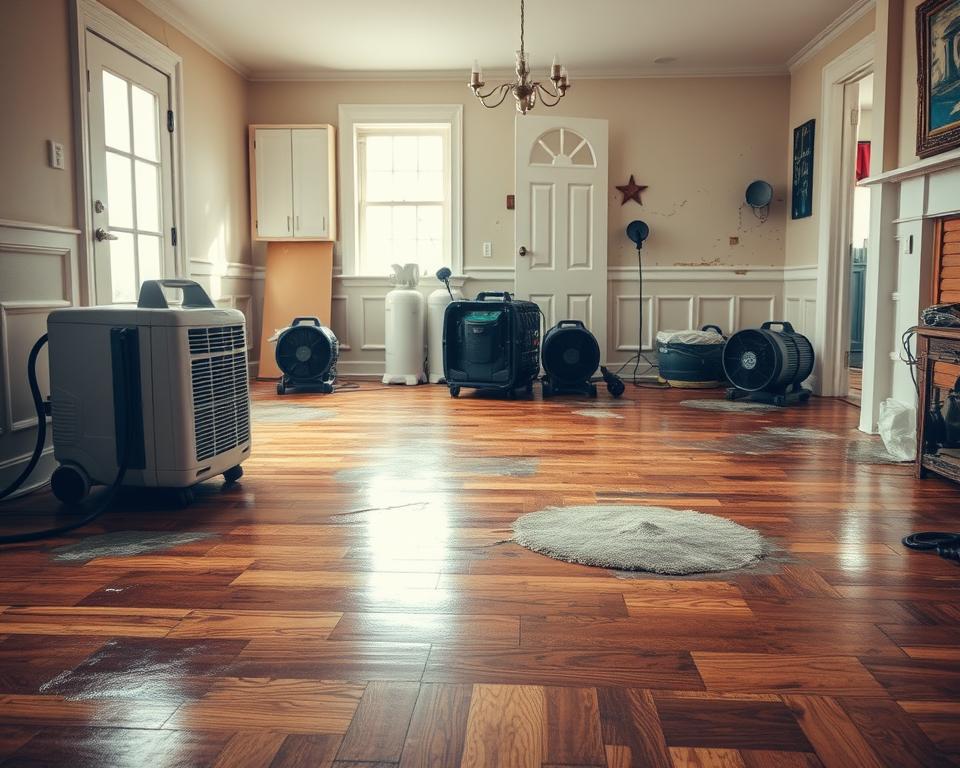 water damage restoration in Newton NH