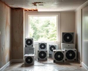 water damage restoration in Northwood NH