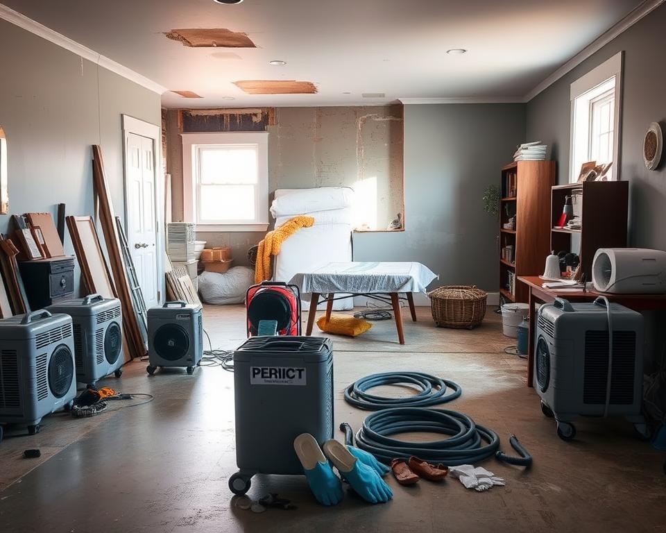 water damage restoration in Raymond NH