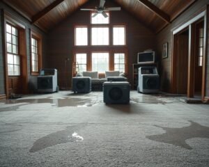 water damage restoration in Seabrook NH