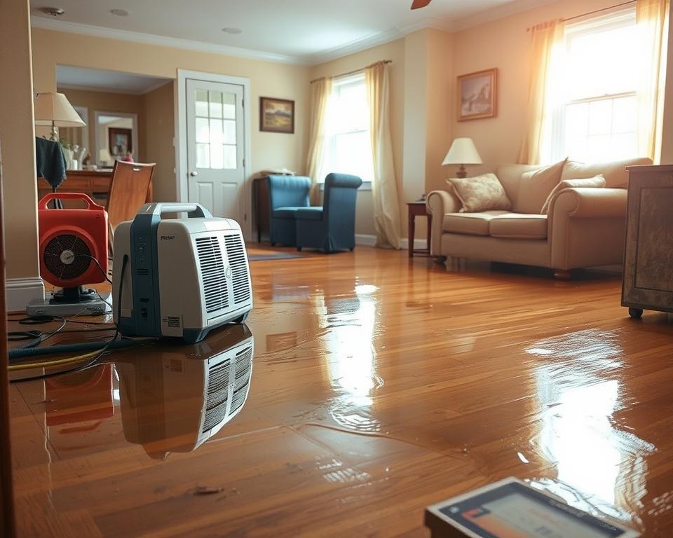 water damage restoration in Windham NH