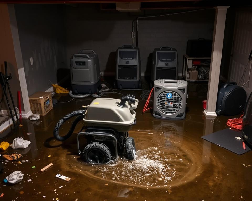 professional flood cleanup services