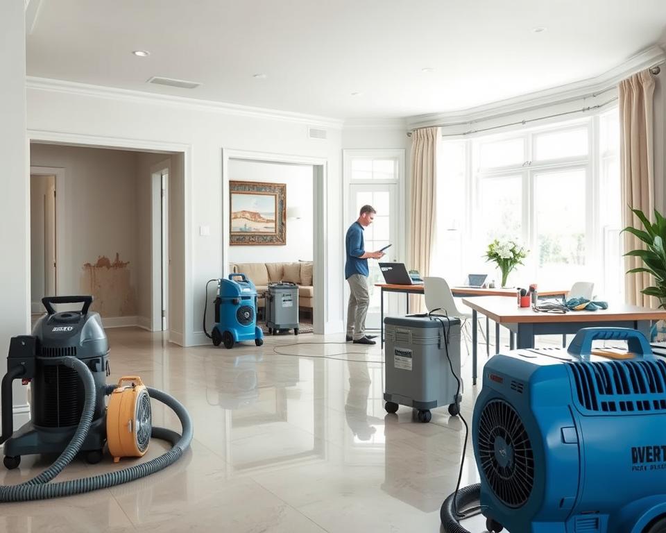 professional water damage cleanup